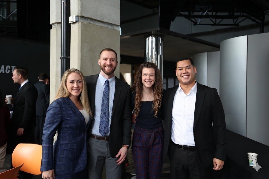 Allen Weaver with peers at a professional event