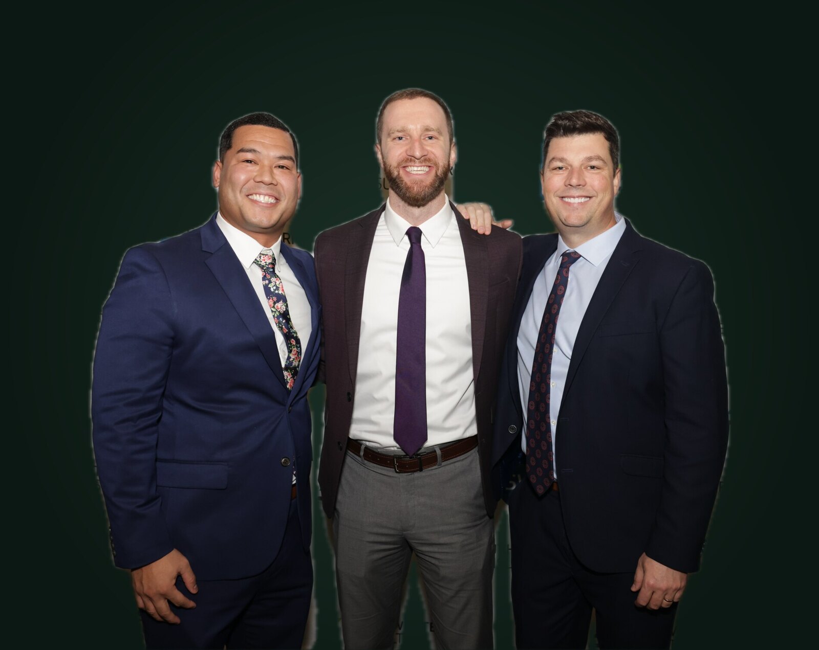 Allen Weaver with fellow consultants